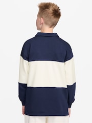 Nike Midnight Navy Sportswear Club Rugby Shirt - Image 3 of 7