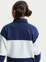 Nike Midnight Navy Sportswear Club Rugby Shirt - Image 6 of 7