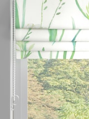 White Stem Floral Made to Measure Roman Blind - Image 2 of 6