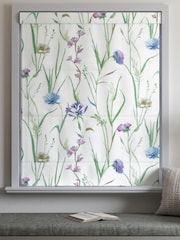 White Stem Floral Made to Measure Roman Blind - Image 5 of 6