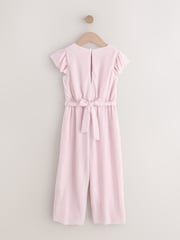 Pink Plisse Jumpsuit (3-16yrs) - Image 4 of 6
