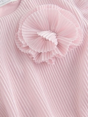 Pink Plisse Jumpsuit (3-16yrs) - Image 5 of 6