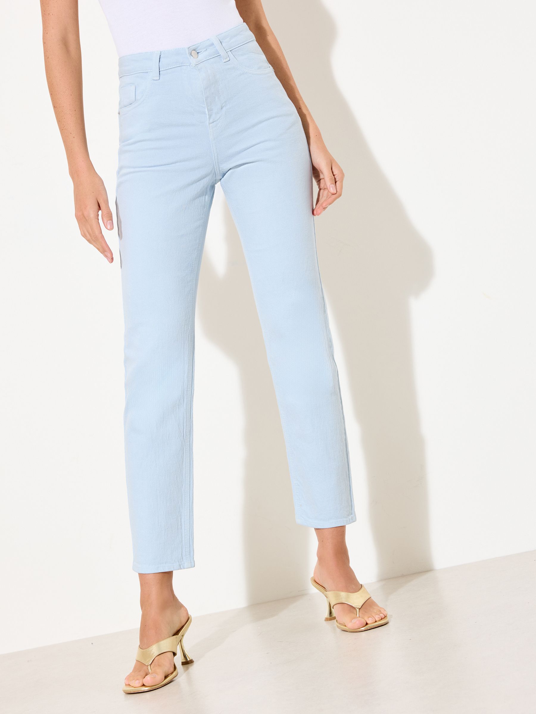 Buy Light Wash - Friends Like These Ankle Stovepipe Straight Leg