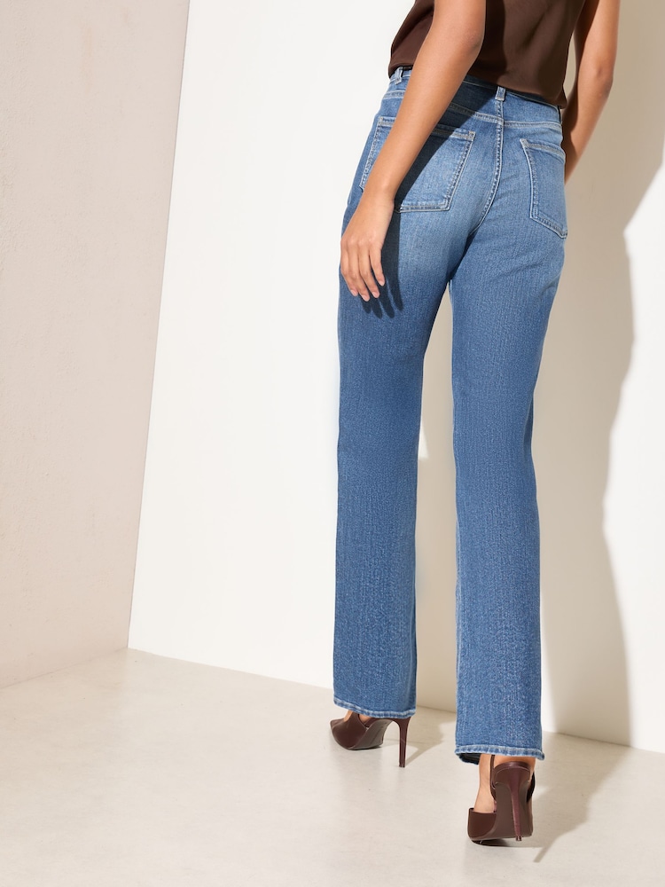 中水洗 - Friends Like These 直筒牛仔裤 - 5的图像2｝