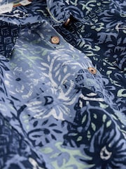 White Stuff Blue Ellie Cotton Shirt - Image 6 of 6