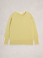 White Stuff Yellow Jumper - Image 5 of 6