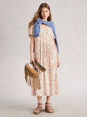 White Stuff White Leah Jersey Dress - Image 1 of 6