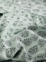 White Stuff Green Megan Jersey Dress - Image 6 of 6