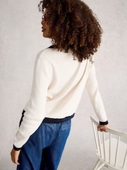 Natural - White Stuff Charlotte Cardigan - Imagem 3 de 6