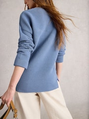 White Stuff Blue Jana Jumper - Image 2 of 6
