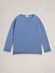 White Stuff Blue Jana Jumper - Image 5 of 6
