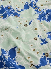 White Stuff Blue Ria Jersey Shirt Dress - Image 6 of 6