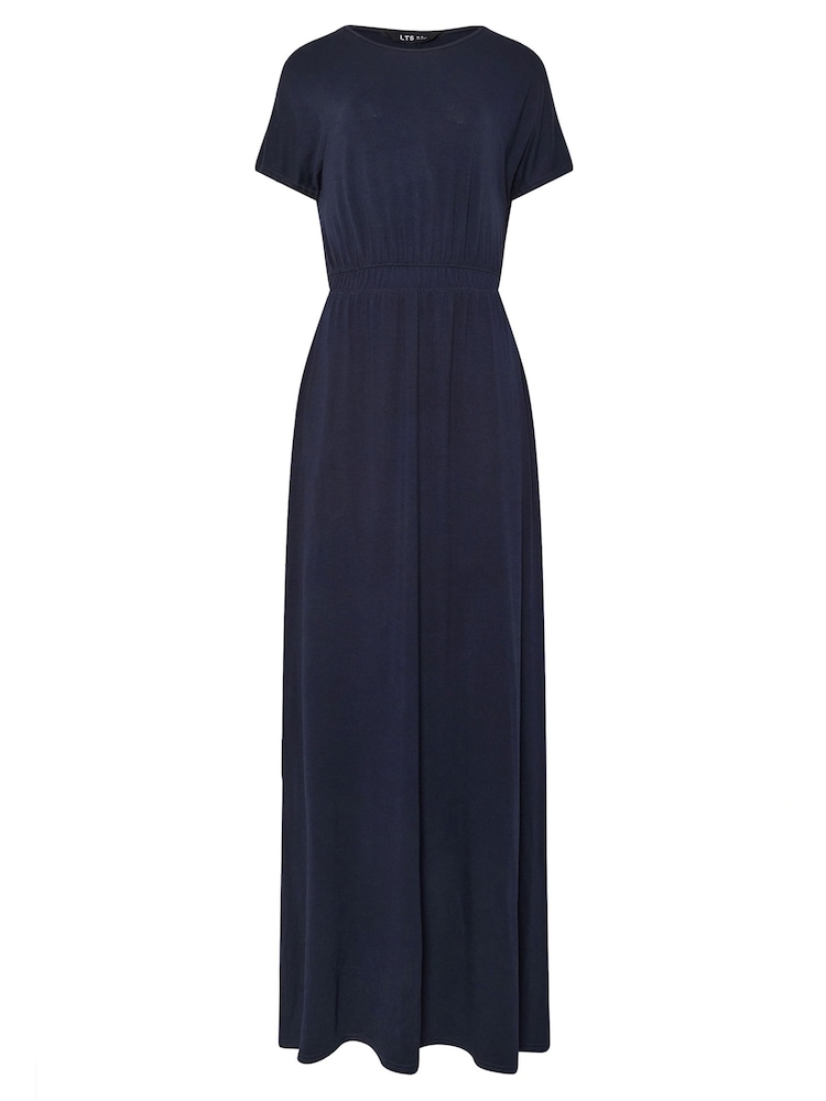 Azul - Vestido largo con cintura fruncida de Long Tall Sally - Imagen 1 de 1 Azul - Vestido largo con cintura fruncida de Long Tall Sally - Imagen 1 de 1