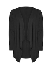 Yours Curve Textured Waterfall Cardigan - Imagem 5 de 5