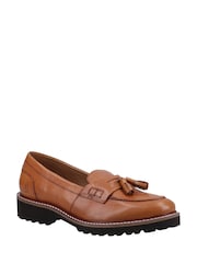 Hush Puppies Ginny Brown Loafers - Image 3 of 6