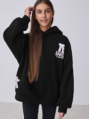 Baker by Ted Baker Oversized Back Print Hoodie - Image 1 of 11