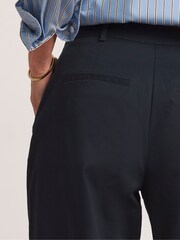 JD Williams Blue Anthology By JD Williams Premium Pleated Tapered Trousers - Image 6 of 6