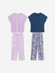 Animal - JD Williams 2 Pack Cotton Pyjamas Set - Imagen 1 de 4