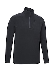 Mountain Warehouse Black Mens Ridge Half Zip Fleece - Image 2 of 5