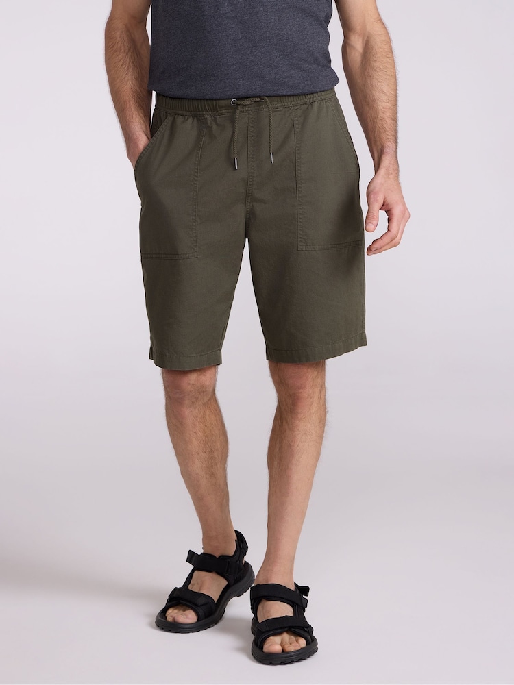 Mountain Warehouse Green Mens Dale UV Max Shorts - Image 1 of 11