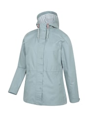 Mountain Warehouse Blue Womens Coast Waterproof Jacket - Image 8 of 9