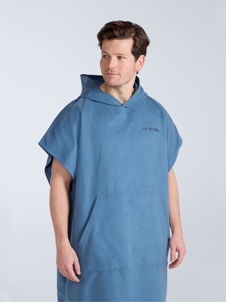 Animal Mens Mika Quick Drying Microfibre Poncho - Bild 1 von 4
