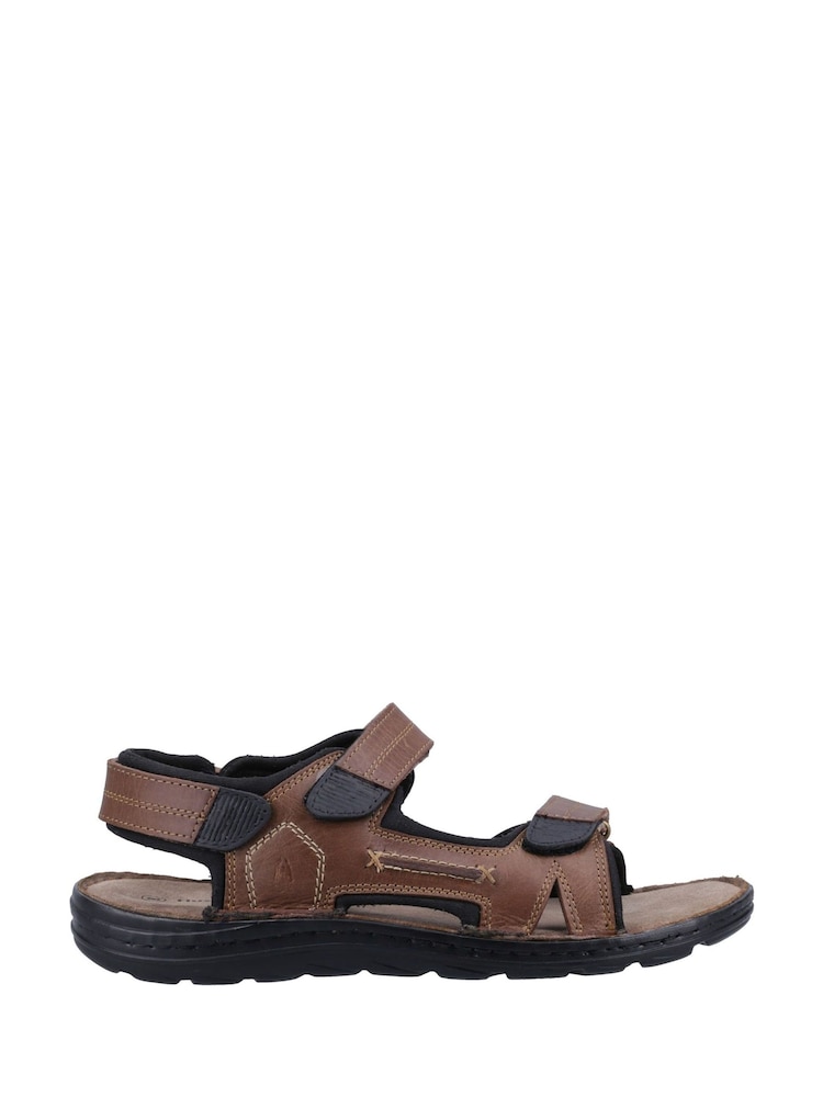Hush Puppies Alistair Brown Sandals - Image 1 of 4