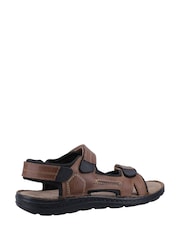 Hush Puppies Alistair Brown Sandals - Image 4 of 4