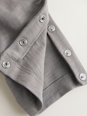 Grey Scandi Cactus Baby Rompers 3 Pack - Image 10 of 13