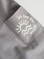 Grey Scandi Cactus Baby Rompers 3 Pack - Image 12 of 13