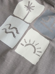 Grey Scandi Cactus Baby Rompers 3 Pack - Image 13 of 13