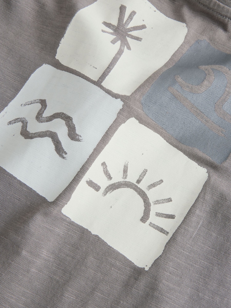 Grey Scandi Cactus Baby Rompers 3 Pack - Image 13 of 13