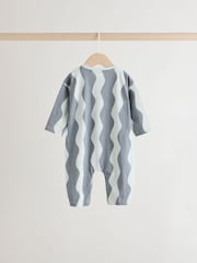 Grey Scandi Cactus Baby Rompers 3 Pack - Image 6 of 13