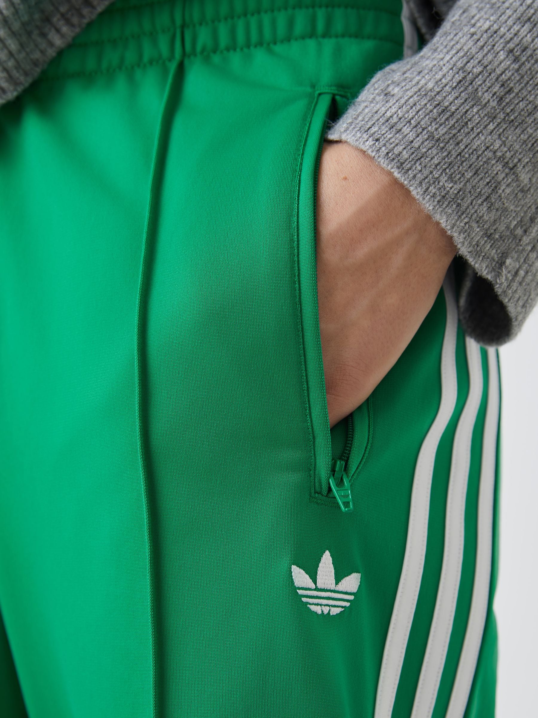 Buy adidas Originals Green Firebird Classic Track Joggers from