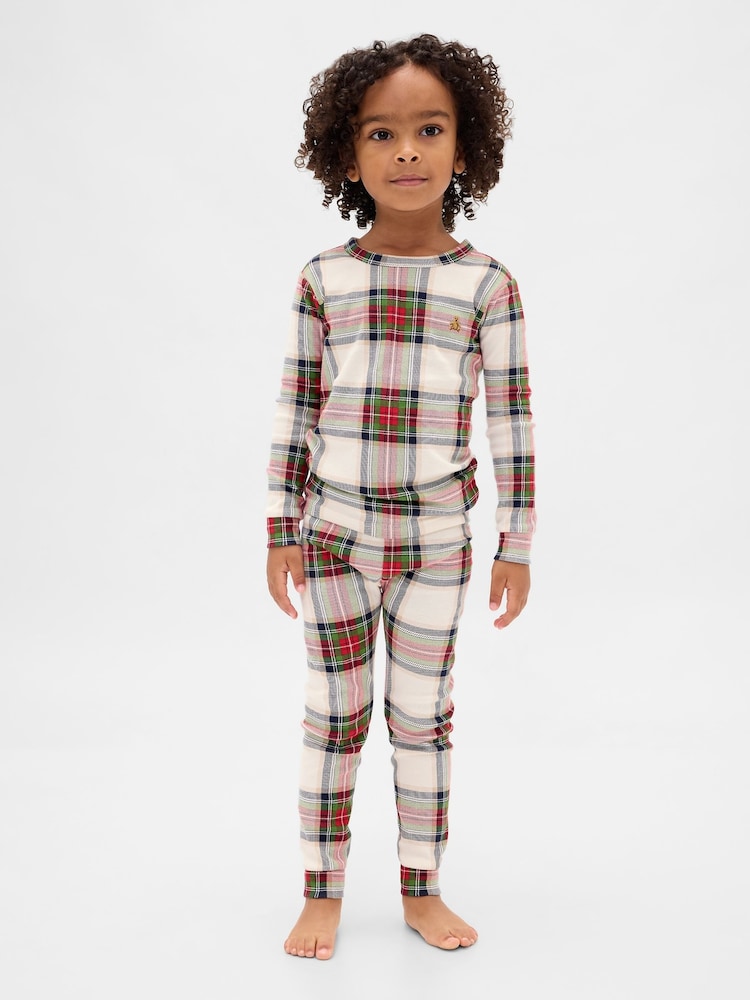 Gap Red Check Brushed Cotton Pyjamas Set (6mths-5yrs) (6mths-5yrs) - Image 1 of 6 Gap Red Check Brushed Cotton Pyjamas Set (6mths-5yrs) (6mths-5yrs) - Image 1 of 6