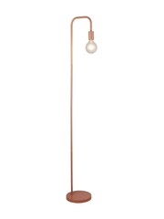 Searchlight Matt Pink Pylon Bulb Floor Lamp - Image 2 of 4
