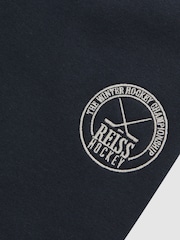 Reiss Navy Samuel 9-13 yrs Hockey Joggers - Image 4 of 4