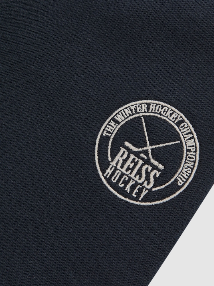 Reiss Navy Samuel 9-13 yrs Hockey Joggers - Image 4 of 4 Reiss Navy Samuel 9-13 yrs Hockey Joggers - Image 4 of 4