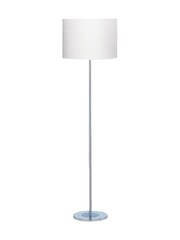 Searchlight Chrome and Satin Silver Ruem Floor Lamp - Image 2 of 4