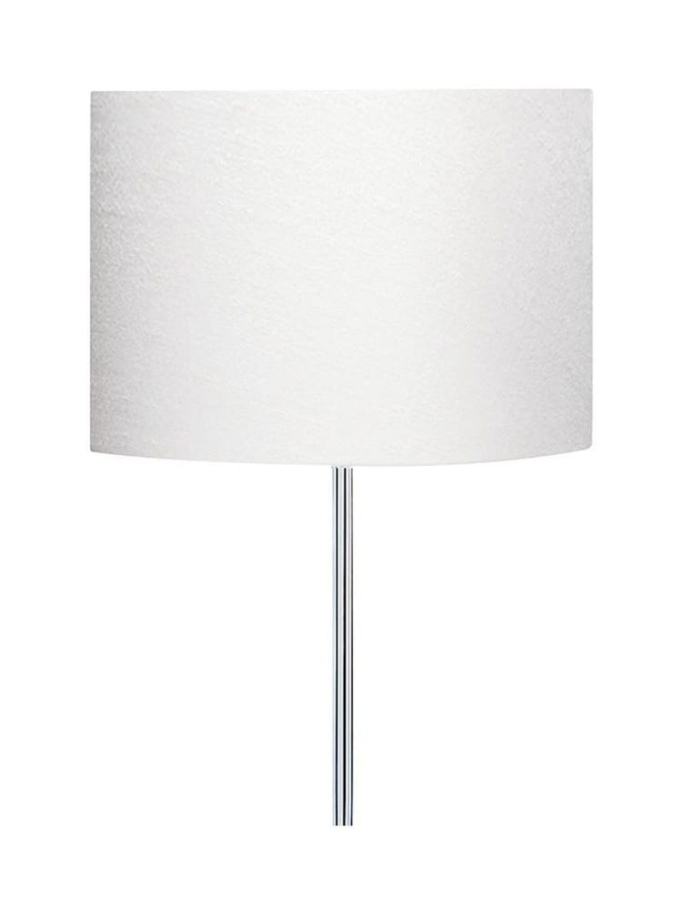 Searchlight Chrome and Satin Silver Ruem Floor Lamp - Image 4 of 4