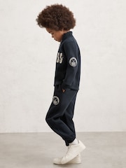 Reiss Navy Samuel 3-9 yrs Hockey Joggers - Image 3 of 4