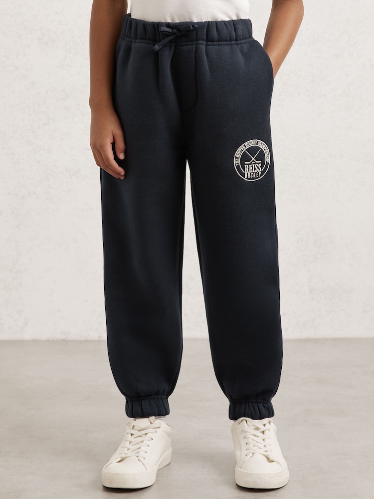 Reiss Navy Samuel 13-14 yrs Hockey Joggers - Image 2 of 4