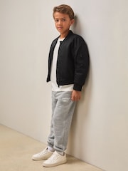 Reiss Black Finn 13-14 yrs Reiss | Royal Ballet Bomber Unisex Fit Jacket - Image 2 of 6
