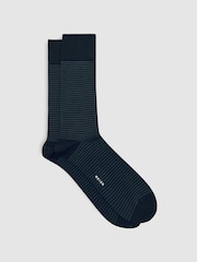 Meias listradas Reiss Mario Stripe - Imagem 1 de 3