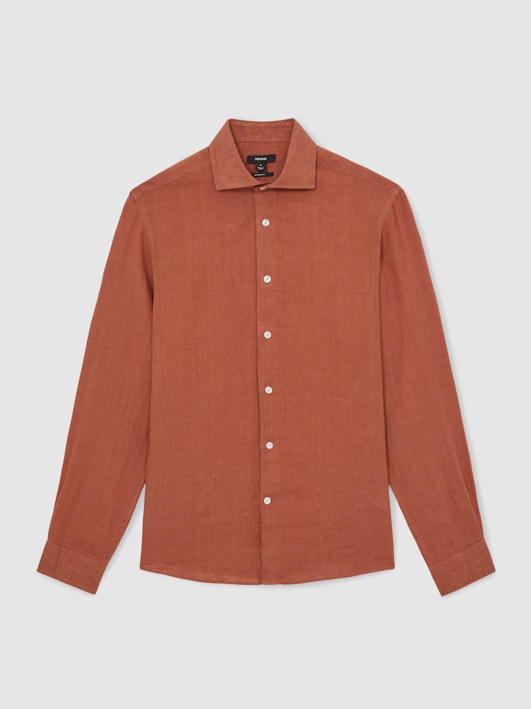 Reiss Ruban Linen Shirt - Imagem 2 de 6