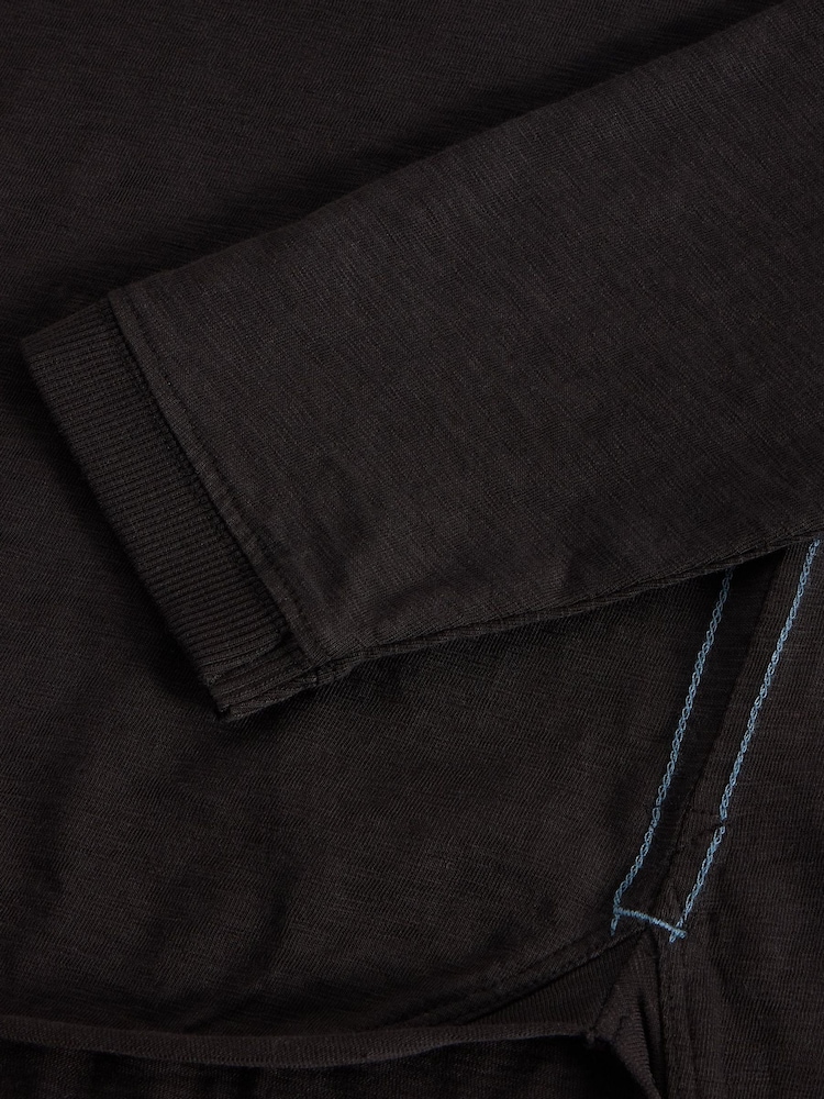 White Stuff Black Clara Long Sleeve T-Shirt - Image 6 of 6