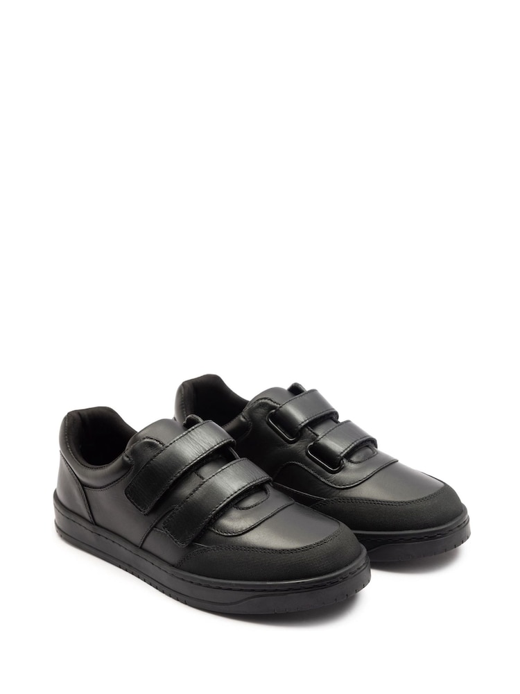Off The Hook Ferris Round Toe Twim Strap Leather School Shoes - Bild 1 von 6