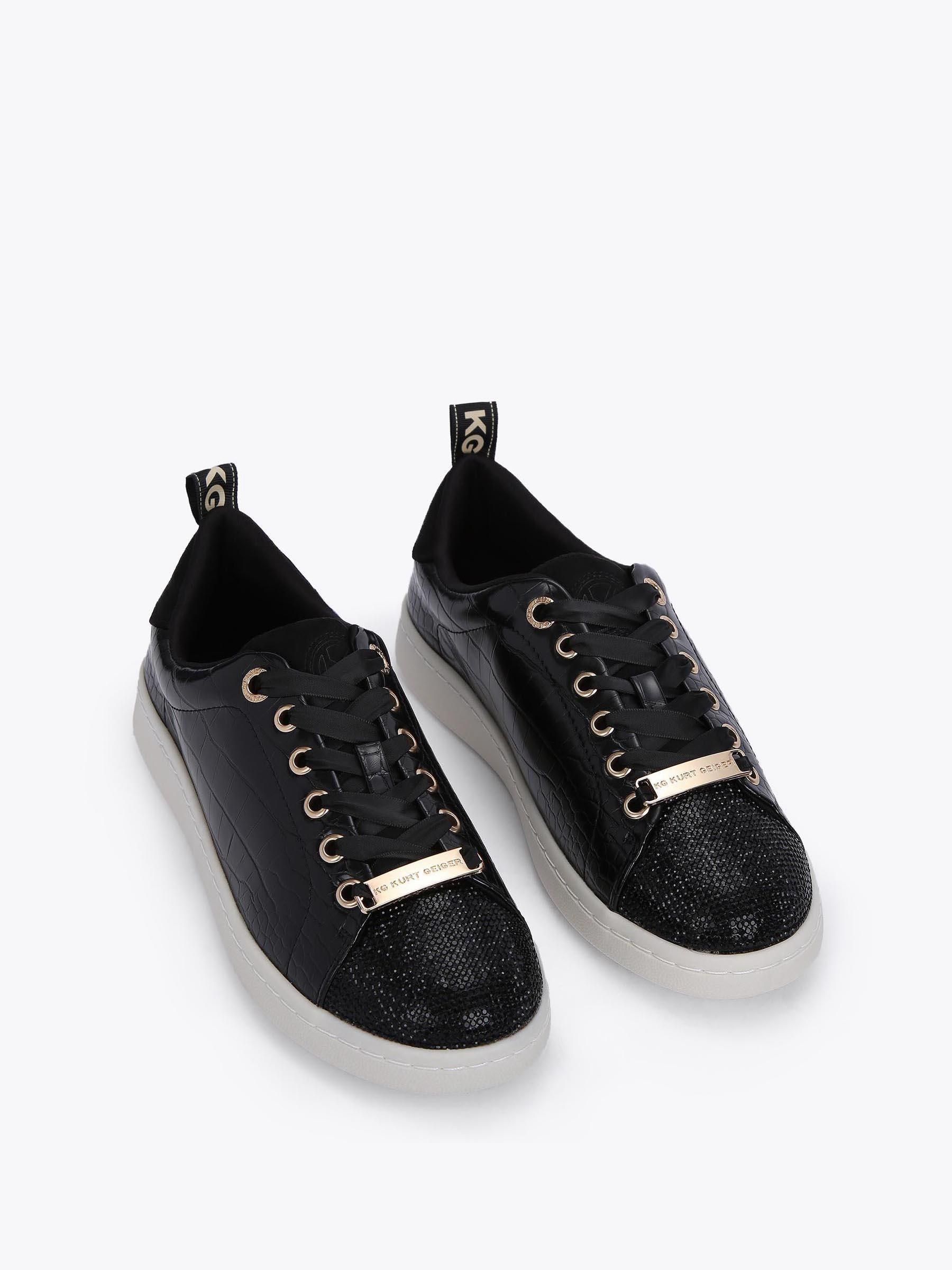 Buy KG Kurt Geiger Black Liza2 Trainers from the Next UK online shop