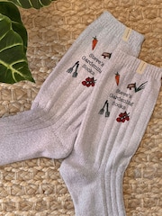 Personalised Gardening Boot Socks by Solesmith - Image 2 of 3