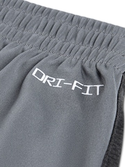 Nike Grey Little Kids Polyester Top & Short Set - Image 4 of 5